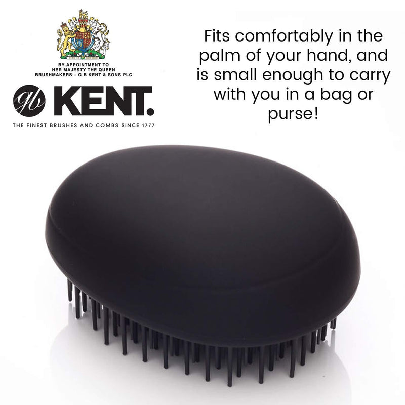 Pebble Detangling Brush in Black | Kent