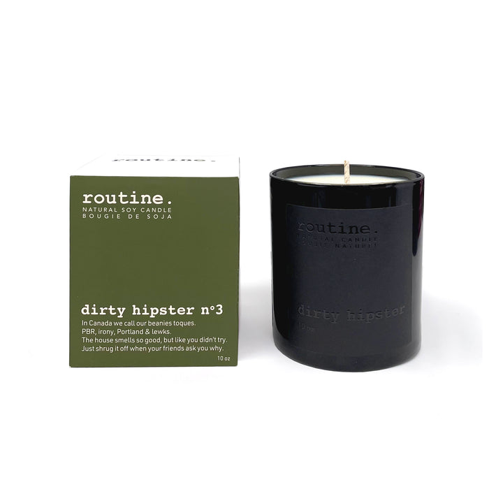 Dirty Hipster no.3 Candle | Routine