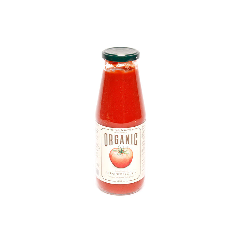 Organic Strained Tomatoes | Eat Wholesome