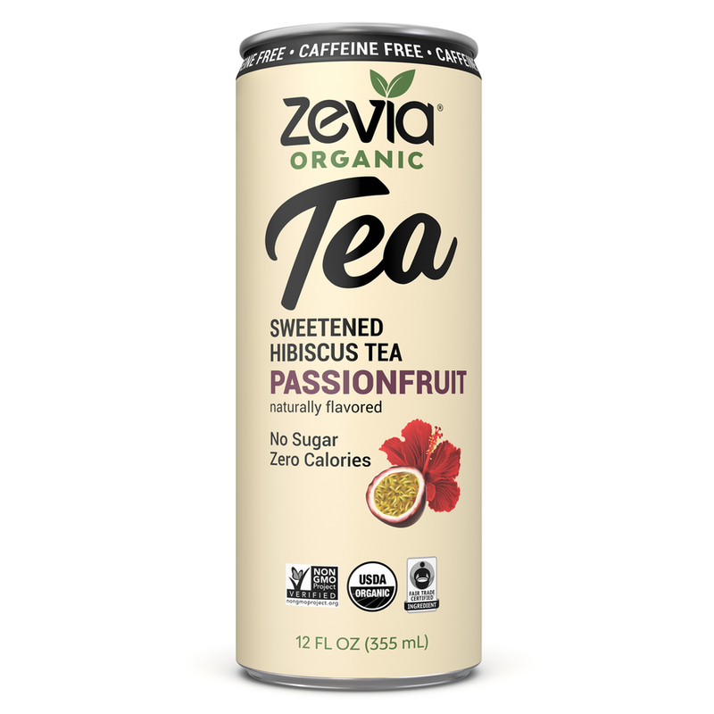 Organic Hibiscus Tea Passionfruit | Zevia
