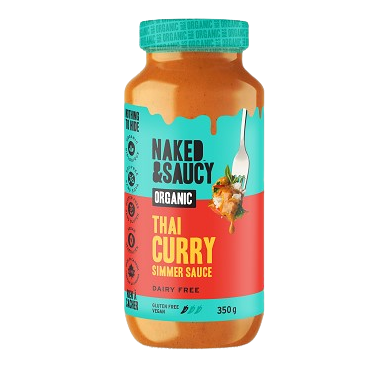 Organic Thai Curry Simmer Sauce | Naked & Saucy