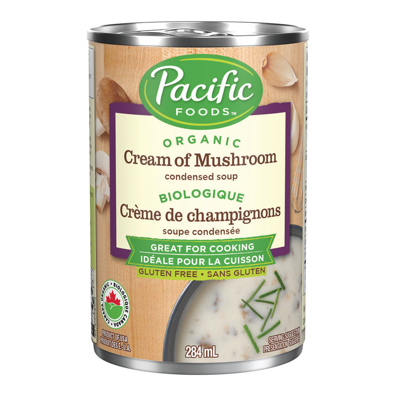 Organic Condensed Cream of Mushroom Soup | Pacific Foods