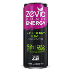 Raspberry Lime Energy Drink | Zevia