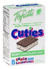 Dairy-Free Mint Chocolate Chip Cuties | Tofutti