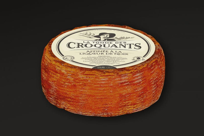 La Tomme des Croquants Matured with Walnut Liqueur