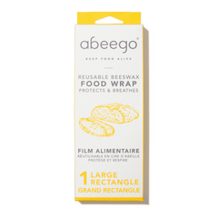 Large Rectangle Beeswax Food Wrap | Abeego