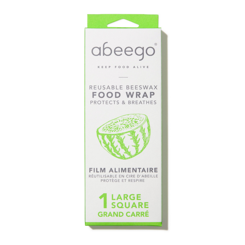 Large Square Beeswax Food Wrap | Abeego