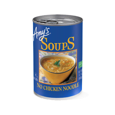 No Chicken Noodle Soup | Amy’s Organic Soups