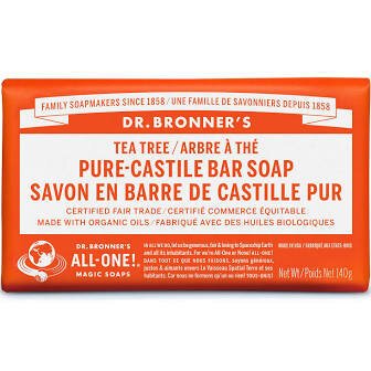 Tea Tree Pure Castile Bar Soap | Dr. Bronner’s