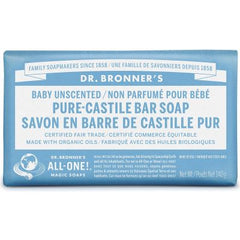 Unscented Pure Castile Bar Soap | Dr. Bronner’s