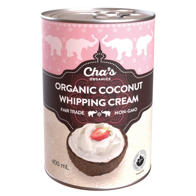 Coconut Whipping Cream | Cha’s Organics