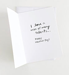 Chief Cook Valentine’s Day Greeting Card | Wendy Tancock