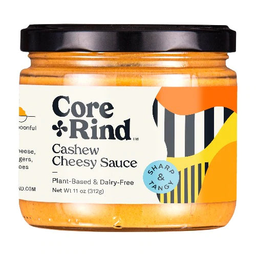 Sharp & Tangy Cashew Cheesy Sauce | Core & Rind