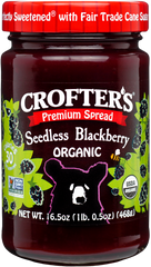 Seedless Blackberry Premium Spread | Crofter’s Organic