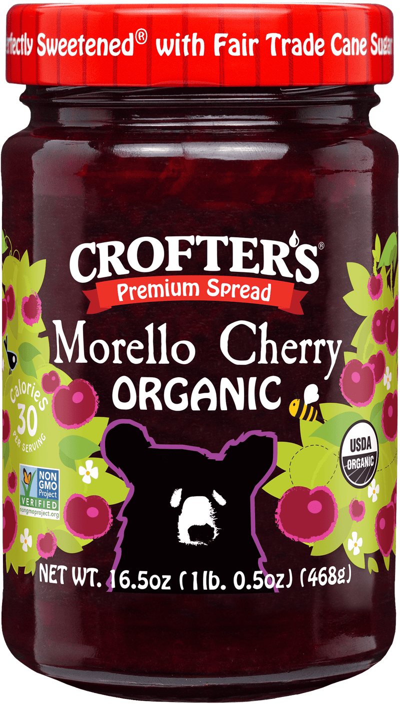 Morello Cherry Premium Spread | Crofter’s Organic