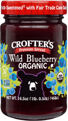 Wild Blueberry Premium Spread | Crofter’s Organic