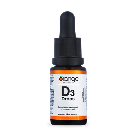 D3 Drops | Orange Naturals