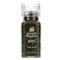 Daily Grind Pepper Grinder | Simply Organic