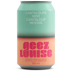 Cantaloupe & Mint Prebiotic Soda | Geez Louise