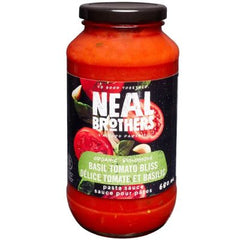 Organic Basil Tomato Bliss Pasta Sauce | Neal Brothers