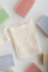 CASA AGAVE® Woven Soap Bag - Exfoliating Scrubber  | No Tox Life