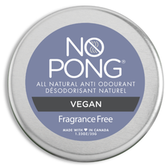 Fragrance Free - Vegan - Anti-Odourant | No Pong