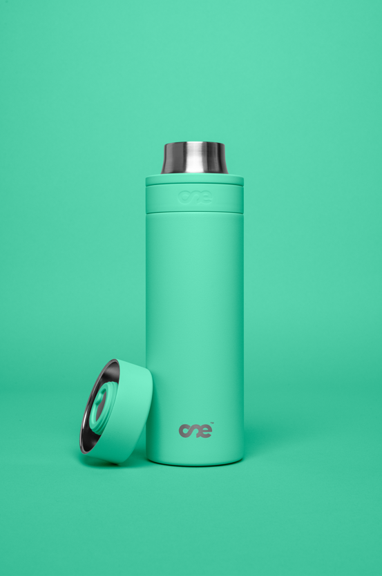Green Water Bottle | The One Movement