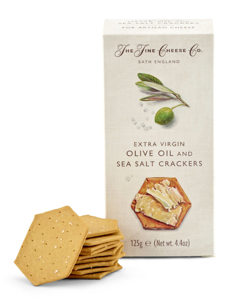 Extra Virgin Olive Oil & Sea Salt Crackers | Fine Cheese Co.