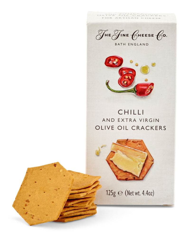 Chilli & Extra Virgin Olive Oil Crackers | Fine Cheese Co.