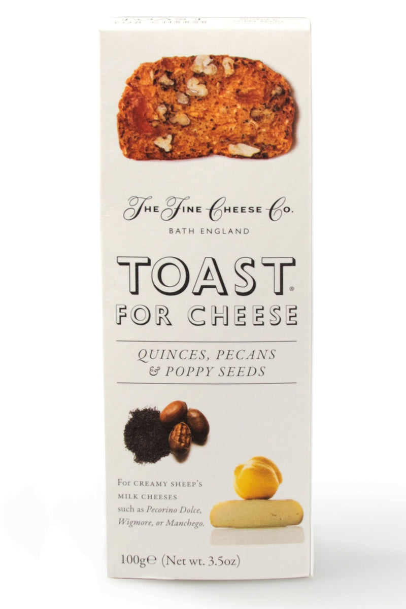 Quince, Pecan & Poppy Seed Toast for Cheese | Fine Cheese Co.