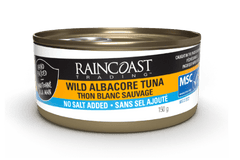 Wild Albacore Tuna No Salt Added | Raincoast Trading