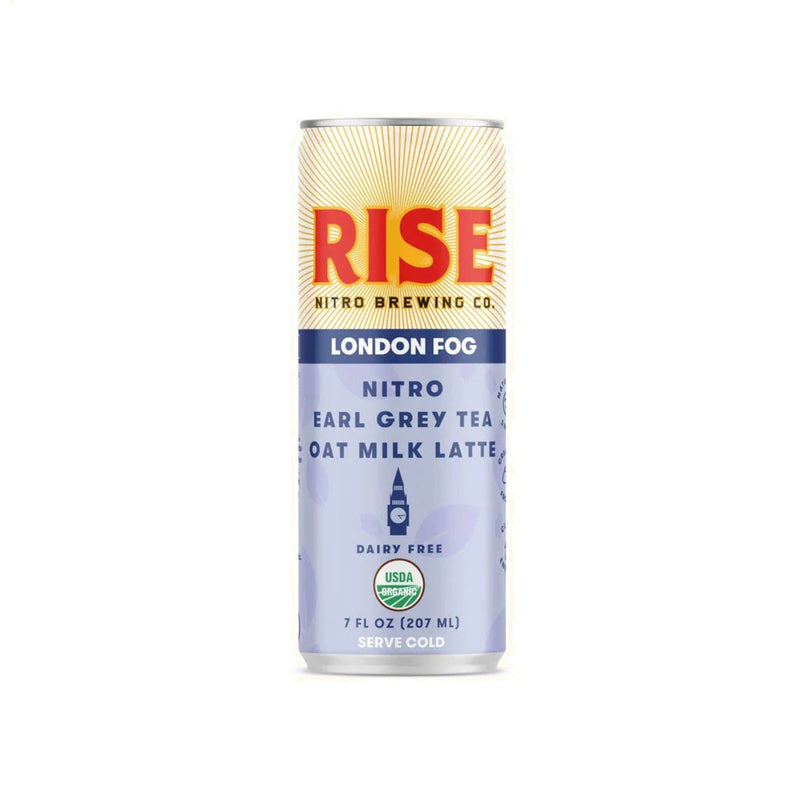 London Fog Nitro Earl Grey Oat Milk Latte | Rise Brewing Co.