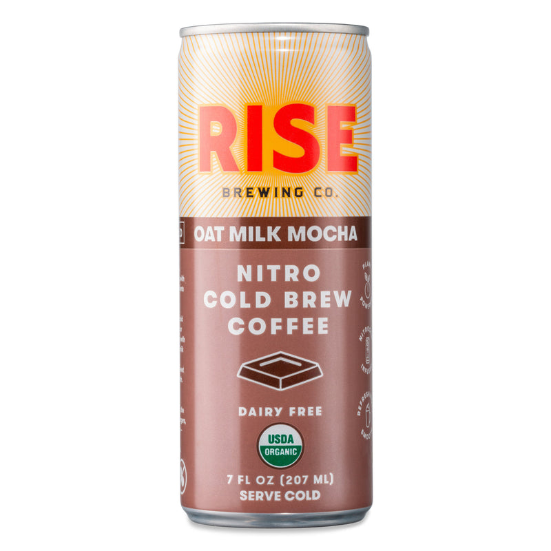Oat Milk Mocha Nitro Latte | Rise Brewing Co.