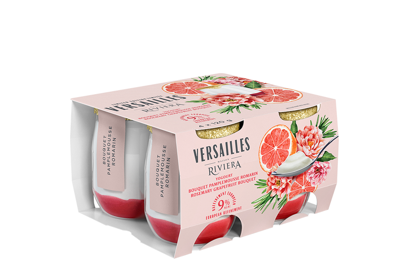 Grapefruit Rosemary Bouquet Versailles Yogurt | Riviera