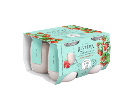 Strawberry Set-Style Yogurt | Riviera