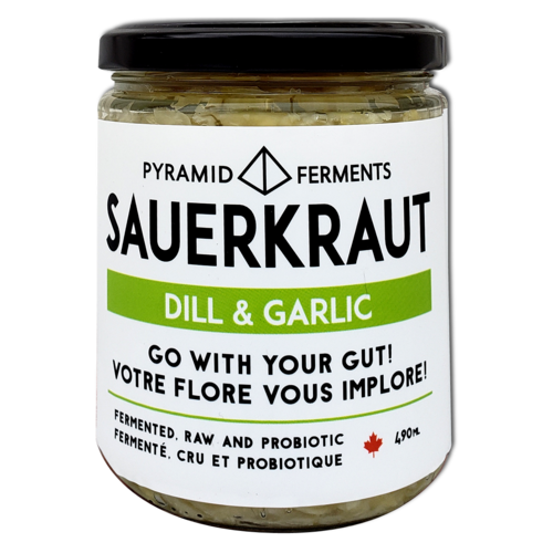 Dill & Garlic Sauerkraut | Pyramid Ferments