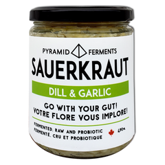 Dill & Garlic Sauerkraut | Pyramid Ferments