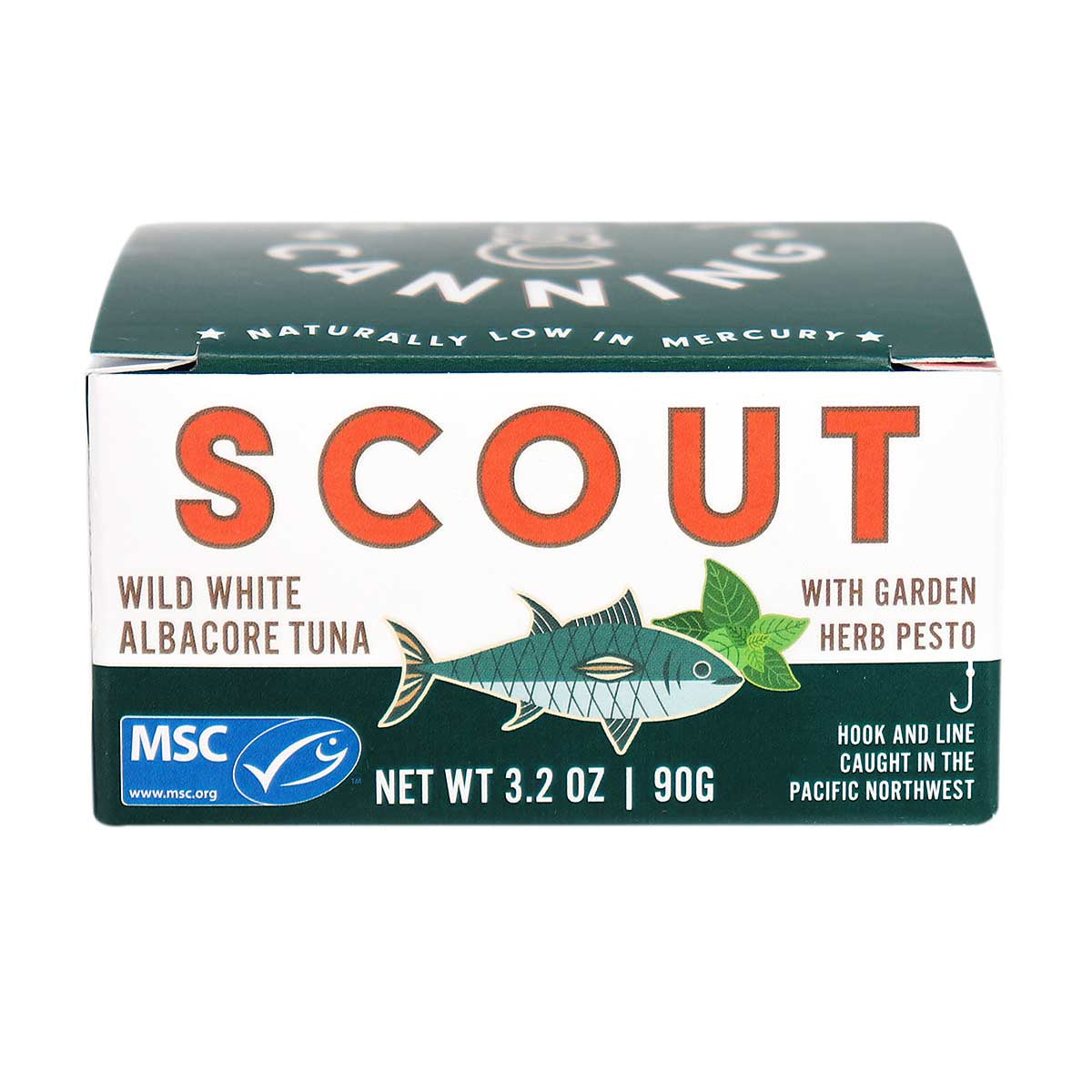 Scout Wild White Albacore Tuna With Garden Herb Pesto