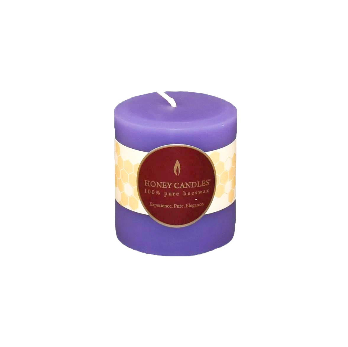 Violet Beeswax Advent Candle – Honey Candles Canada