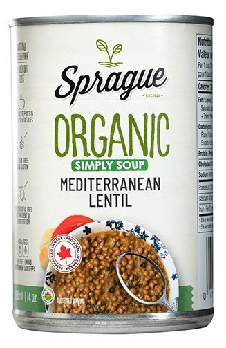 Organic Mediterranean Lentil Soup | Sprague