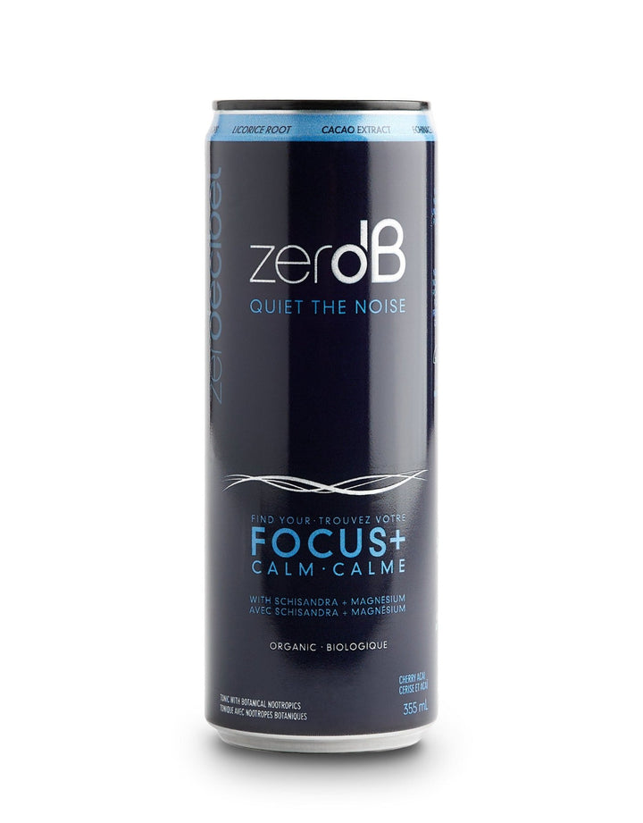 Tonic with organic botanical Focus + Calm Cherry Acai | Zero dB