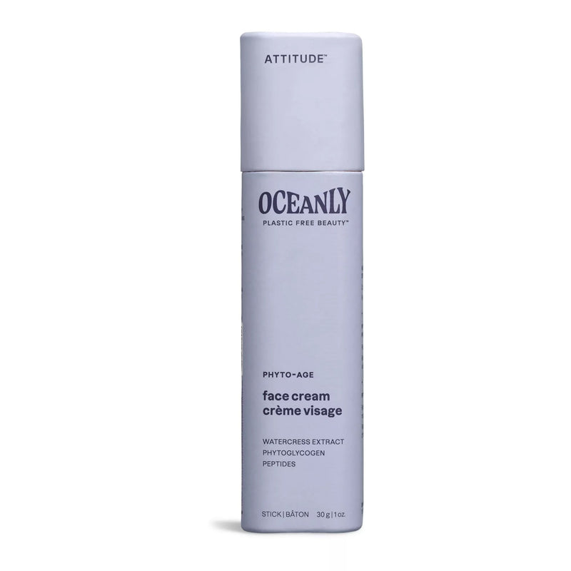 Anti-Aging Solid Face Cream with Peptides | Attitude Oceanly Phyto-Age