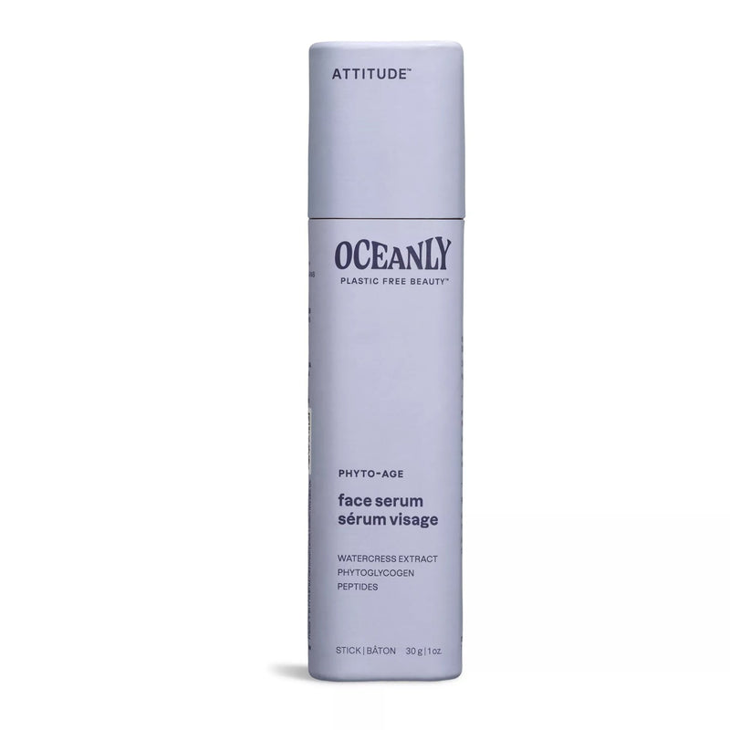 Anti-Aging Solid Face Serum with Peptides | Attitude Oceanly Phyto-Age