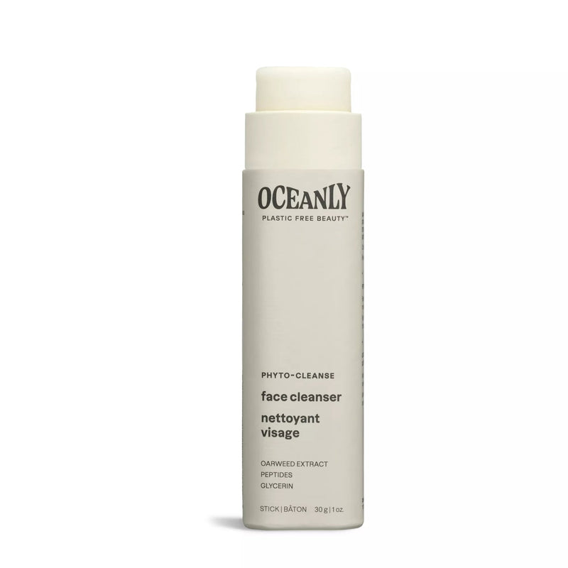 Solid Face Cleanser with Peptides | Attitude Oceanly Phyto-Cleanse