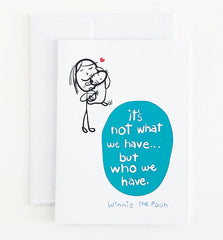 What We Have Greeting Card | Wendy Tancock